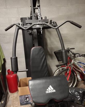 Adidas Home Gym - Palestra con colonna di pesi