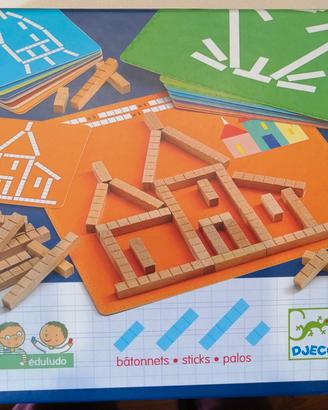 gioco da tavolo Eduludo bastoncini djeco 5-8 anni