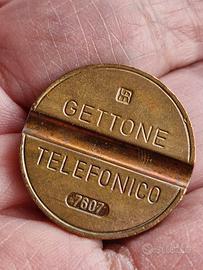 Gettone telefonico raro  7607