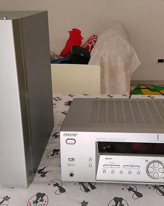 Amplificatore stereo SONY con subwoofer attivo