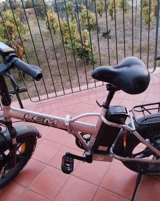 Bicicletta elettrica pieghevole