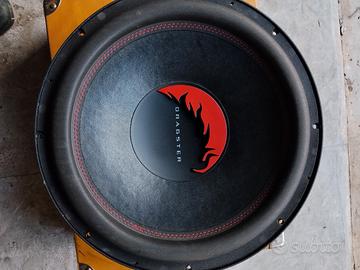 Subwoofer dragster DWQ 256 x 3 pezzi