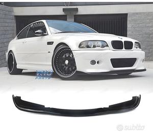 SPOILER LIP BMW E46 98-07 LOOK M3 NERO LUCIDO