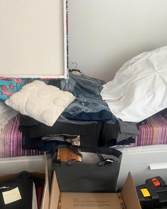 Letto singolo con cassettone porta oggetti