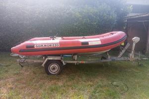 Gommone Gommorizzo 4 metri e carrello LB