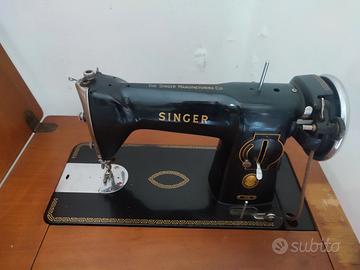 macchina da cucire Singer anni 30/60