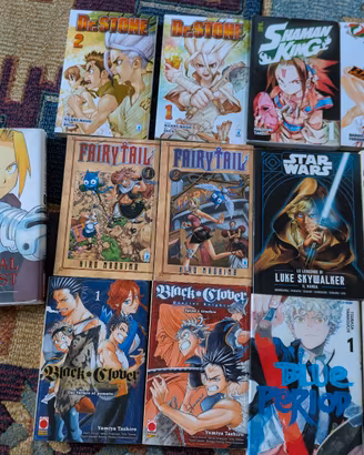 Vasta Collezione Manga e mini figur