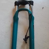 Varie forcelle mtb freni disco + perno passante