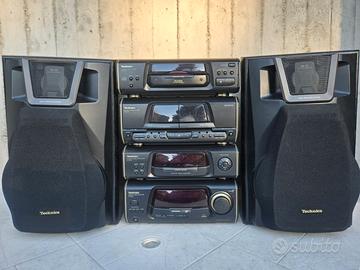 Stereo Hifi TECHNICS SA-EH50+equalizzatore e CD