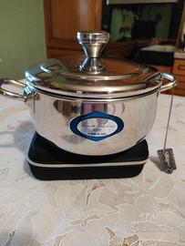 Pentola termofond Zanetti Emiliano con coperchio 