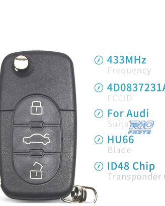 CHIAVE COMPLETA AUDI A3 97-03 A4 99-01 A6 98-05 A8