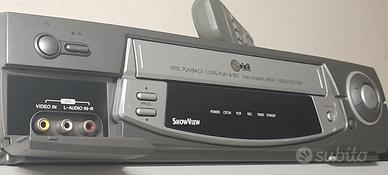 VIDEOREGISTRATORE LETTORE VHS LG CON BEN 6 TESTINE