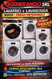 🔥 LAVATRICI E LAVASCIUGE SCONTATI 🔥