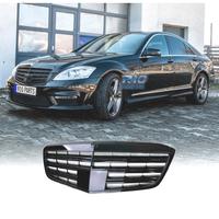 GRIGLIA PER MERCEDES S W221 09-13 LOOK AMG NERO LU