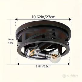 Coppia Di plafoniere moderne