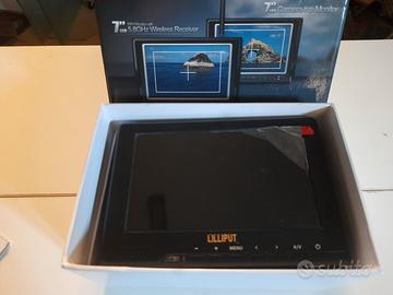 7" FPV MONITOR 5.8GHz ANTENNA PER DRONI