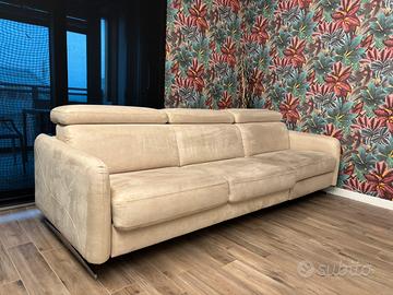 Divano letto piu poltrona relax dondi salotti