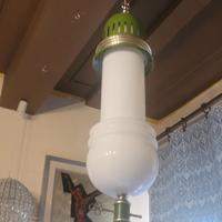 Lampada a sospensione anni'70 a semaforo 