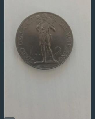 Moneta vaticana da 2 Lire