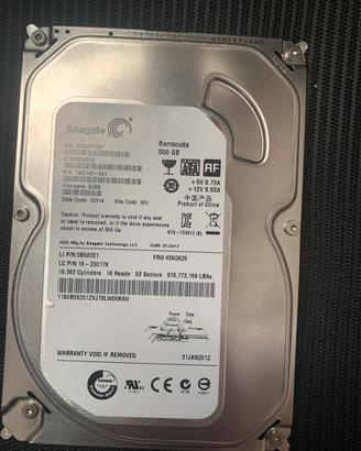 Hdd 500gb