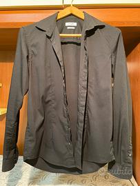 Camicia Nera Taglia M 100% Cotone