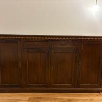 Madia in legno massello stile classico