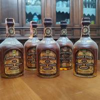 Stock di 5 bottiglie Chivas Regal 12 Years Old