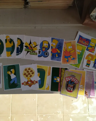 35 Figurine The Simpsons-panini del 2000