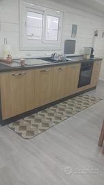 cucina tre metri con piano elettrico pi forno