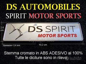 DS AUTOMOBILES Stemma SPIRIT MOTOR SPORTS emblema