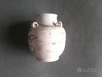 Imitazione vaso etrusco in ceramica