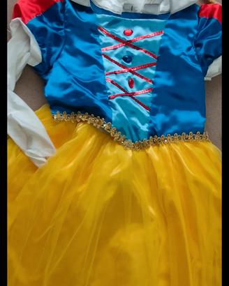 vestito di carnevale Biancaneve 