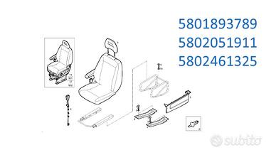 SEDILE MECCANICO DAILY 35C FINTA PELLE 5802461325 