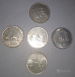 monete argento  italiane
