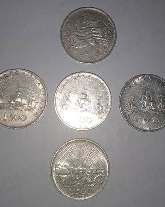 monete argento  italiane