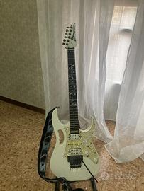 Chitarra Ibanez jem jr steve vai White