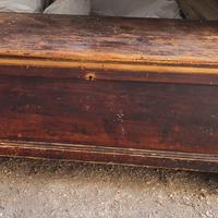 Cassa antica in Legno 165x55xh55