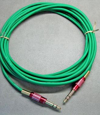 CAVO AUDIO Siliconico 2x6,35mm Jack Stereo 6,0m