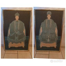 Dipinti cinesi su seta