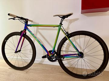 Single speed custom made 7kg titanium