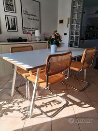 Tavolo Hay Loop Stand bianco