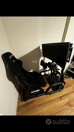 POSTAZIONE COMPLETA SIMRACING