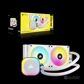 Corsair iCUE LINK H100i RGB Dissipatore AIO bianco