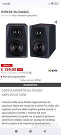 Casse amplificate ICON SX 4-A