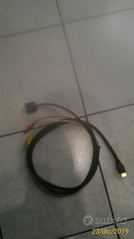 Cavetto convertitore segnale da hdmi a rca o vga