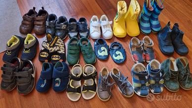 Assortimento scarpe bimbo varie misure