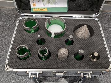 Kit Punte Diamantate Gres 11pz NUOVO