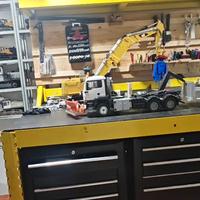 camion rc 6x4 ribaltabile e scarrellabile
