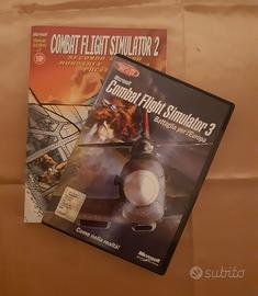 Microsoft Combat Flight Simulator 2&3 + Libro 