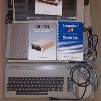 Commodore 64 + lettore vic-1541 + stampante MPS-80